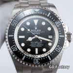 Rolex Deepsea Sea-dweller 8215 Movement 316L Steel Black Face Luminous Watch